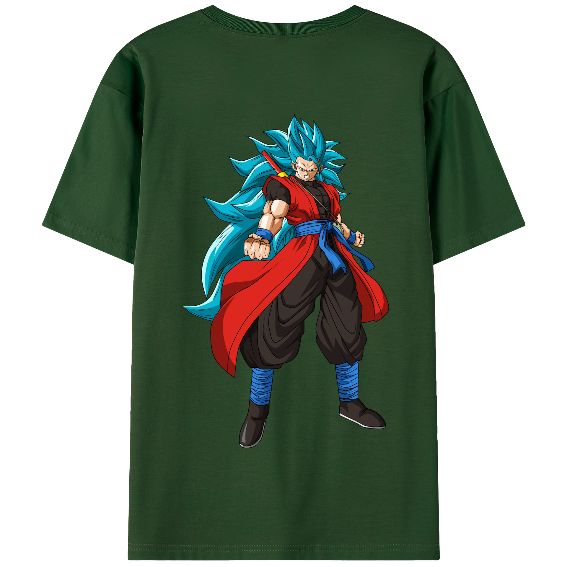 （画像用） ドラゴンボール ベジット DRAGON BALL Vegetto 綿100％半袖Tシャツ（背面プリント）